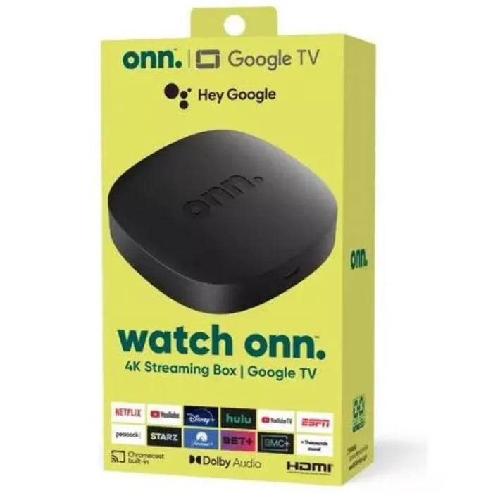 TV BOX WATCH ONN 4K